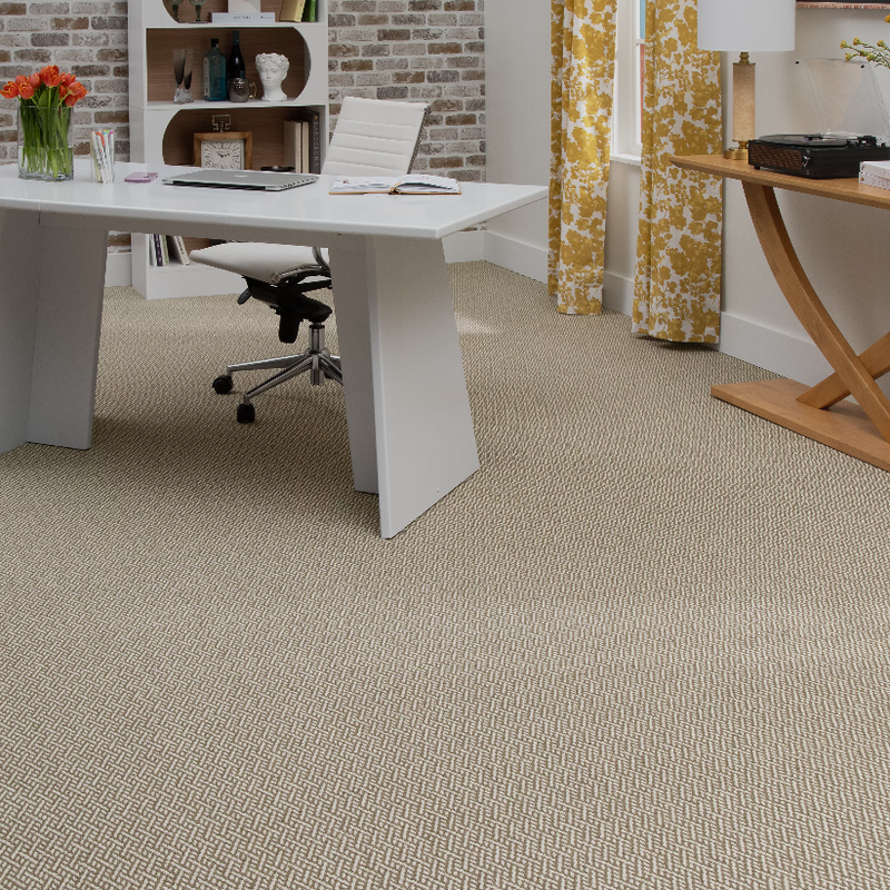 Karastan Wool Carpet in a home office