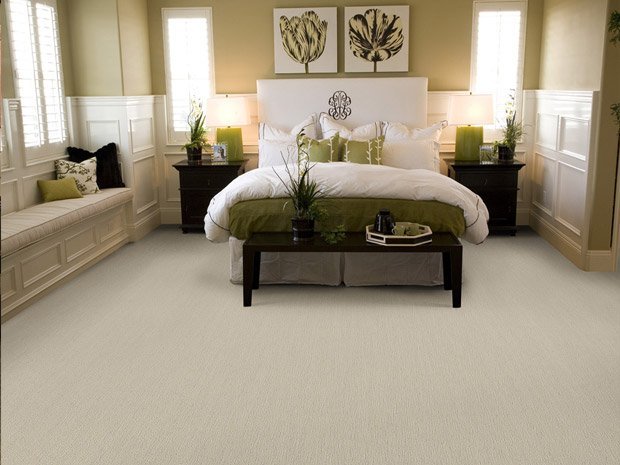 Fresh carpet installation in a Portland, OR home