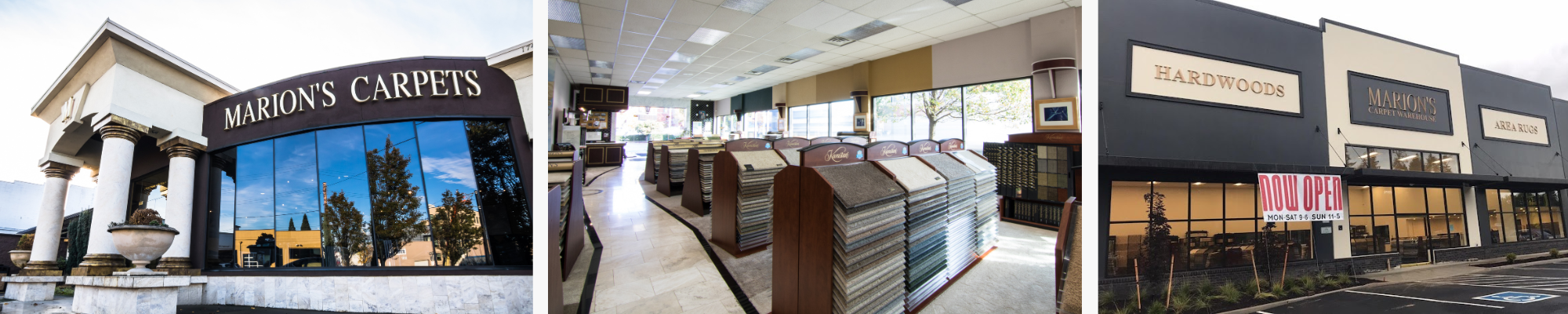 Marion's locations in Portland & Wilsonville