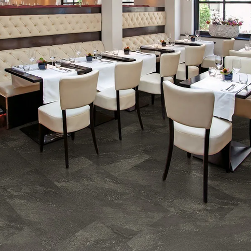 Commercial Vinyl tile floors