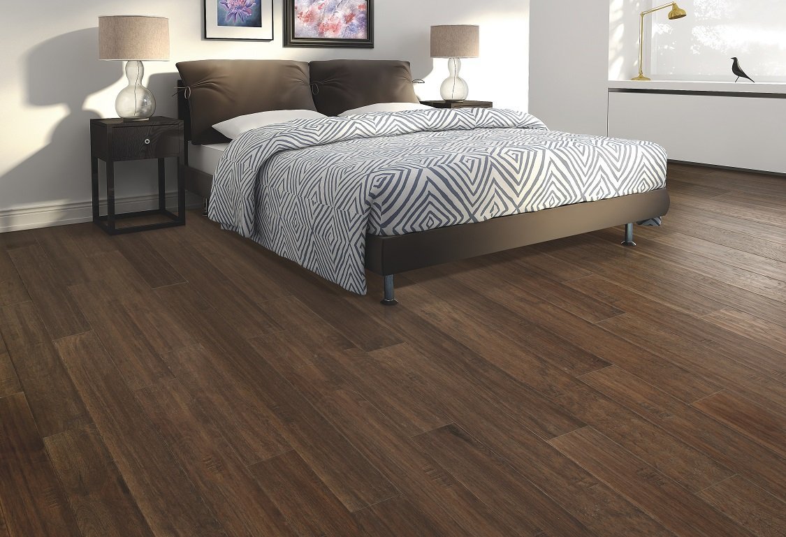 Acclimated hardwood flooring installation in a Lake Oswego, OR home