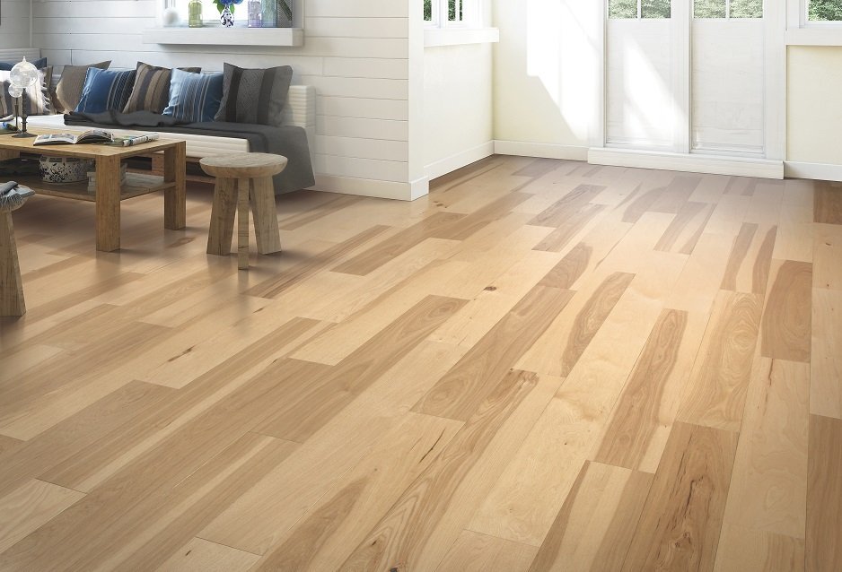 Hardwood flooring installation in a Portland, OR home