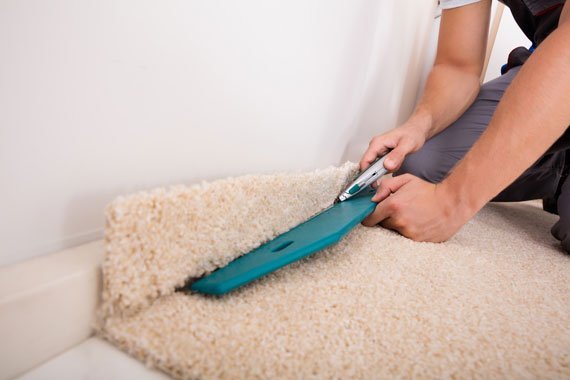 Carpet installation in the Portland area by Marion's Carpet Warehouse