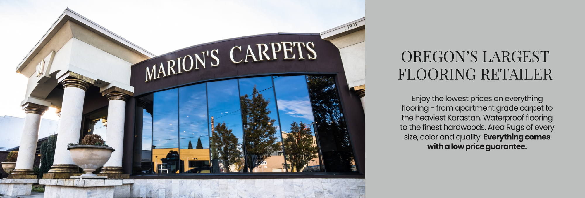Marion's Carpets store in Oregon