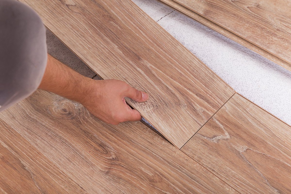 Professional hardwood flooring installation in a Portland, OR home