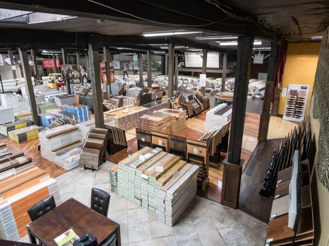 Large Hardwood warehouse in Portland